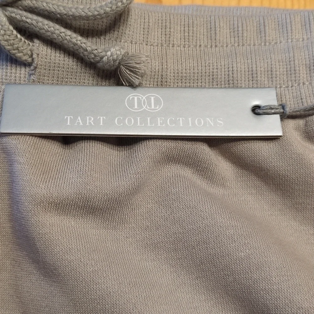 Tart Collections Hasma Oatmeal Drawstring Midi Skirt NWT High Low Raw Hem - Picture 11 of 14